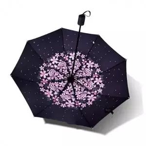 WL 플로키 암막양산 가벼운 UV자외선차단 우산