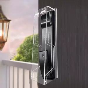 현관 번호키 레인커버 도어락 아크릴 방수커버 덮개