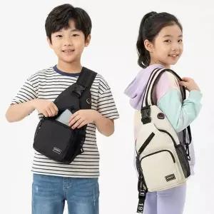 리틀잼스 아동 크로스백 슬링백 캔버스 어린이 키즈 가방 kd3001