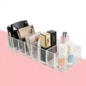 ( )쿠션팩트 아이 섀도우 립스틱 수납 8칸 아크릴 정리함 화장품 메이크업 수납함