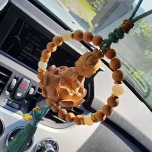부처님 장식 관세음보살 염주 룸미러 걸이 불교용품 차량 차량품 자동차 선물 신자 불교품 인테리어 판매