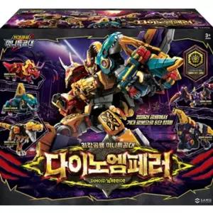 최강공룡 미니 특공대 다이노 엠페러장난감로보트 남아로 로봇 합체