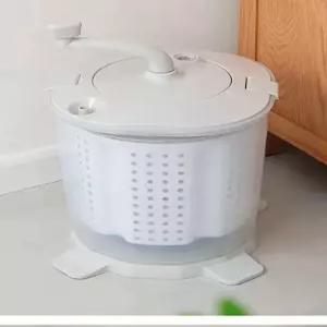 손잡이 탈수기 수동 돌리는 속옷 양말 탈수통 원룸 회전식 물빼기