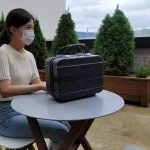 ( )14인치 미니캐리어 매트블랙 기내레디백 장난감정리백 장난감정리