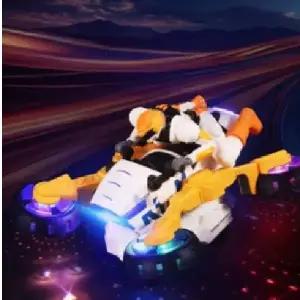 ( )오토바이 장난감 움직이는 모터 사이클 작동완구 변신 불빛 자동 작동 노래 LED 회전