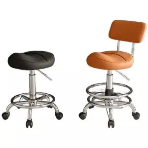 높은 의자 스툴 식탁 회전 높은의자 우드 홈바 원목 등받이