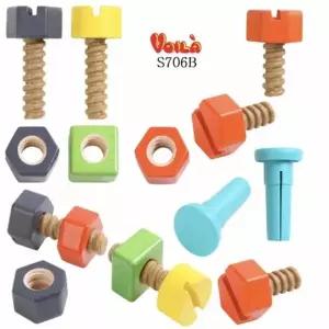 ( )볼트너트세트 공구장난감 목재장난감