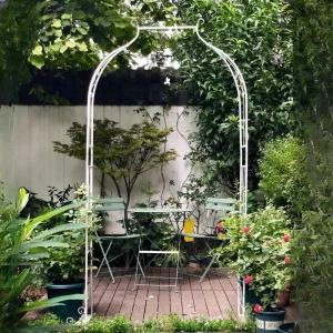 장미 지주대 넝쿨 울타리 마당 테라스 가든 야외 덩굴식물 철제 화분