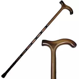 고급 계지목 포인트 나무 지팡이 보행 용품 보조기 산책 어르신 어른신선물 원목 신사