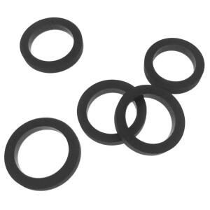 4Pcs 두께 유휴 휠 풀리 벨트 루프 아이들러 고무 링 샤프 700 카세트 데크 테이프 레코더 오디오 스테레오