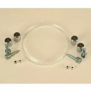 세모네모 Y0001 천정 고리 낚시줄 10개묶음 천정고리 천정걸이 액자걸이