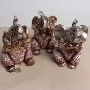 처가살이 코끼리 소품인형 3P) 코끼리소품 소품인형 코끼리인형