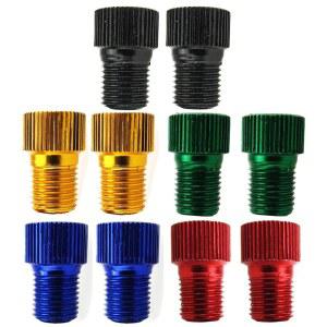 INNOLIFE 10개 알루미늄 프레스타에서 어댑터 자동차 컨버터 자전거 슈레이더 밸브