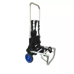 배낭식 지게 등지게 수레 구르마 운반 프레임 등짐 백팩 등산 산악 바퀴지게