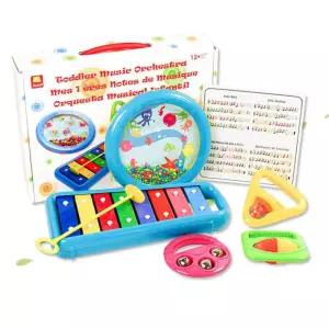 영유아 돌쟁이 실로폰 드럼 악기 선물세트 교육완구 오감자극 두뇌발달 장난감 아기