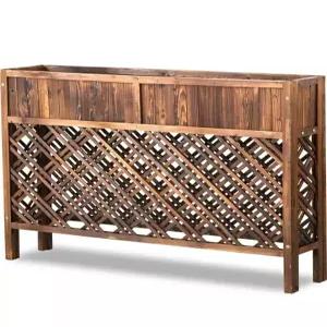 주택 담장 화단 파티션 나무울타리 마당 인테리어 장미