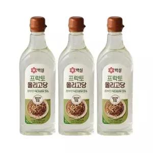 백설 프락토 올리고당 1.2kg x3개