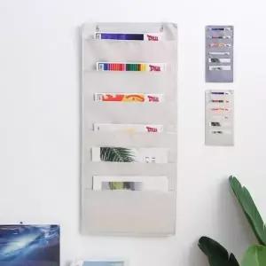 벽걸이 수납포켓 주머니 정리함 악세서리 다용도 6단