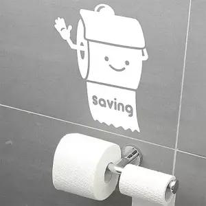 디콘) 휴지절약 그래픽스티커 시트지 벽지 포인트 그래픽스티커 포인트스티커