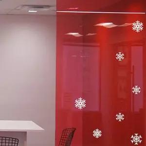 눈꽃B 크리스마스시즌 포인트그래픽스티커 크리스마스 산타 겨울 눈꽃