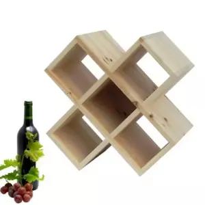 삼나무원목 와인수납장 와인랙 와인장식장 원목크로스와인랙 와인장 와인장식장