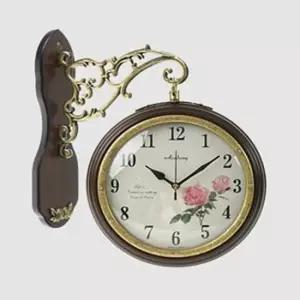 12-22 RA 무소음 양면 디지탈시계 아날로그시계 양면시계