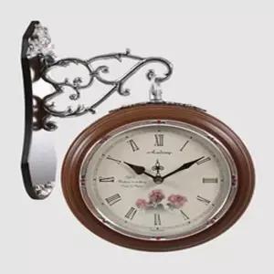 12-19 RS 무소음 양면 디지탈시계 아날로그시계 양면시계