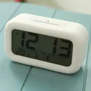 New 엠보 스퀘어 탁상 알람시계 화이트) 벽 저소음 양면 탁상 소음 선물 고급 캐릭터
