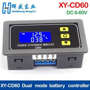 XY-CD60 태양 전지 충전기 컨트롤러 모듈 DC6-60V 방전 제어 저전압 전류 보호 보드 New