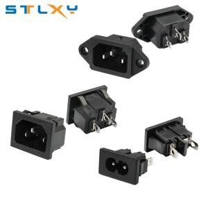 입구 플매트 카펫 러그 커넥터 AC 전원 소켓 250V 빨간색 램프 로커 스위치 10A 퓨즈 암 재배선 가능