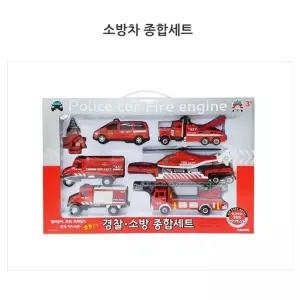 다이캐스팅소방6P세트완구 장난감 미니카 미니차 미니 자동
