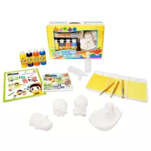 레인보우 컬러링프렌즈 - RCF3( 하마 문어 미니 베이비 배 )링 링토이 핑거페인트 미술놀이 어린이 색칠 3D