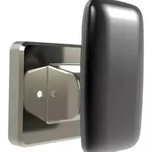 방문손잡이 푸쉬풀락 도어락 레바 방문용 문고리 손잡이 푸시형