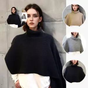 머플러 케이프 니트 코트 가디건