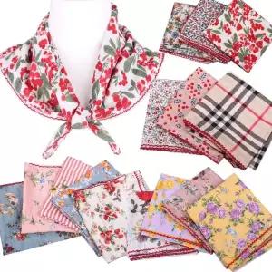 피코트 면소재 손수건 목장식 가을겨울용 레이스 주름 공단 쉬폰 국내생산 21종