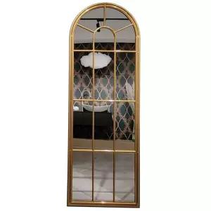 빈티지 아치형 창문 철제 메뉴 칠판 모형 소품 장식 거울