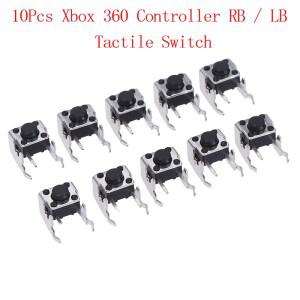 Xbox One 360 컨트롤러용 10Pcs RB / LB 범퍼 버튼 촉각 스위치