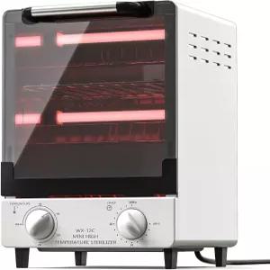 네일 도구용 살균기 온도 조절 기능이 있는 12L 다기능 고온 청소 드라이 박스 스테인리스 스틸 타이머