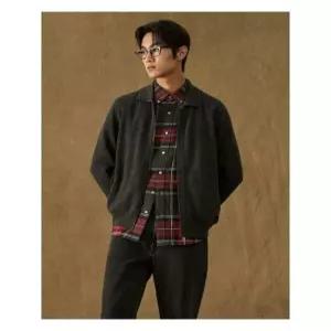 [빈폴멘]칼라넥 집업 카디건 애쉬 (BC485AC154) .