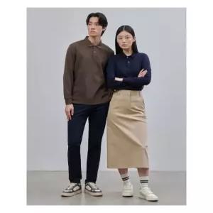 [빈폴멘][Essential] 수피마 코튼 피케 티셔츠 - 네이비 (BC4741E01R)