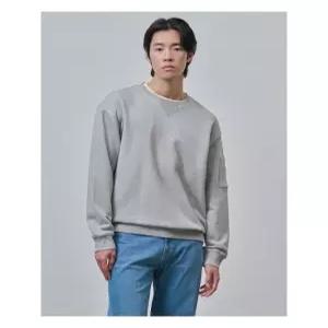 [빈폴멘]피그먼트 다잉 스웨트 셔츠 - 라이트 그레이 (BC4841C062)