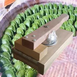 가정용 만두피 기계 압피기 프레스 누르개 수동 반죽