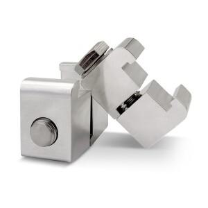 ISO 진공 알루미늄 합금 C 형 캘리퍼스 볼트 이중 후크 카드 M8 M10M12 플랜지 블라인드 피팅