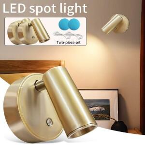 LED 자석 벽 램프 USB 충전식 터치 스위치 밝기 조절 가능 침실 식당 파티 아트 데코에 이상적