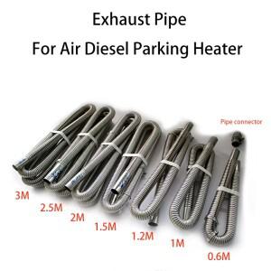 공기 디젤 주차 히터 스테인레스 스틸 배기관 자동차 난방 부품 60cm/100cm/120cm/150cm/200cm/250cm/300cm