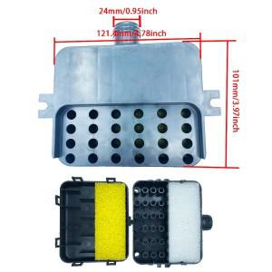 Webasto Eberspacher 자동 주차 히터 용 25mm 업그레이드 된 에어 필터 소음기 디젤 흡기 교체