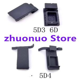 Canon EOS 5D Mark IV 6D 디지털 카메라 수리 부품 용 새 배터리 문 커버 포트 하단베이스 고무