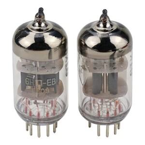 2pcs 6H1n-EB 튜브 향상된 스피커베이스 교체 6N1 ECC85 6AQ8 진공관 오디오 밸브 전자