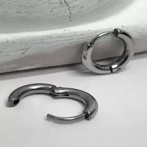 [블레스드 뷸렛][블레스드뷸렛]2mm 써지컬스틸 볼드 라운드 이어링 SET__13/15/17mm