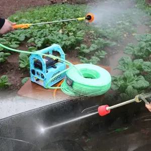 약치는기계 살포기 자동 농약 분무기 교반기 농약통 텃밭 압축 방역 스프레이어